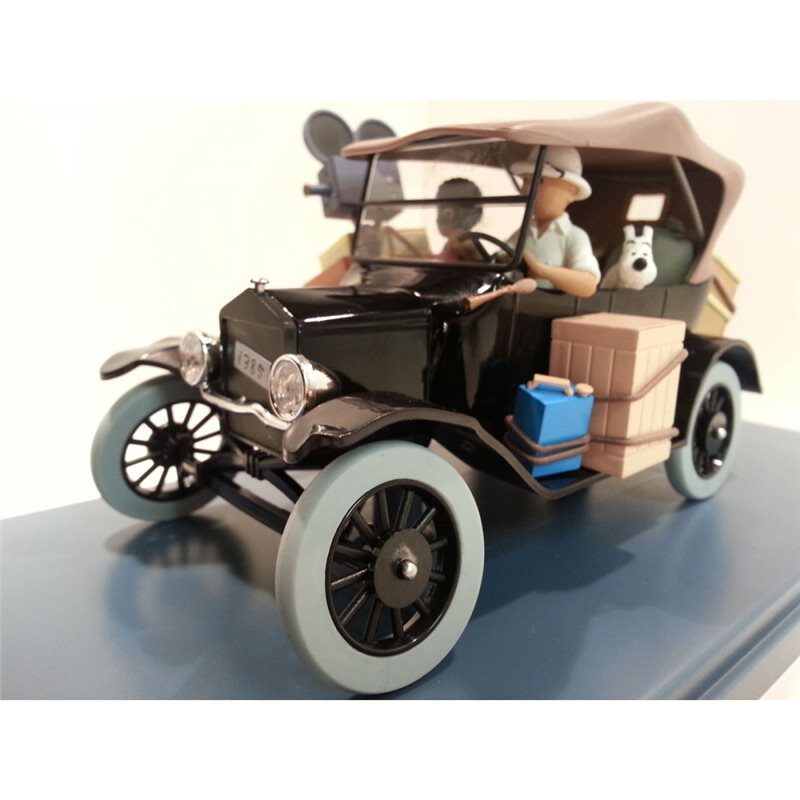 Black Ford T Tintin in the congo 1/24 Voiture Tintin cars New