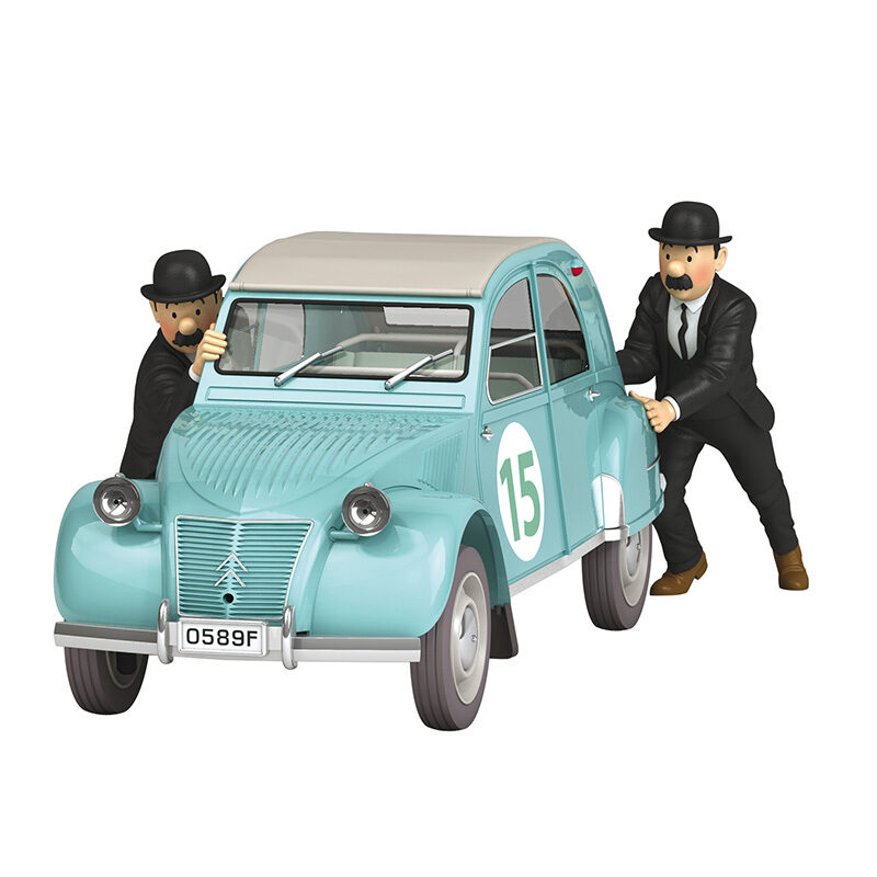 The Rally Citroën 2cv1/24 Voiture Tintin Cars from The Red Sea Sharks 
