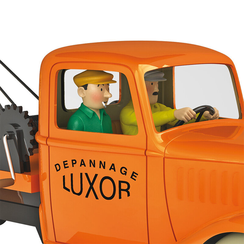 The Luxor Ford Tow Truck 1/24 Voiture Tintin Cars 
