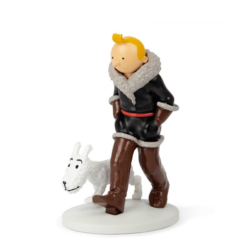 Tintin Soviets colorized limited edition resin Figurine statue Moulinsart 