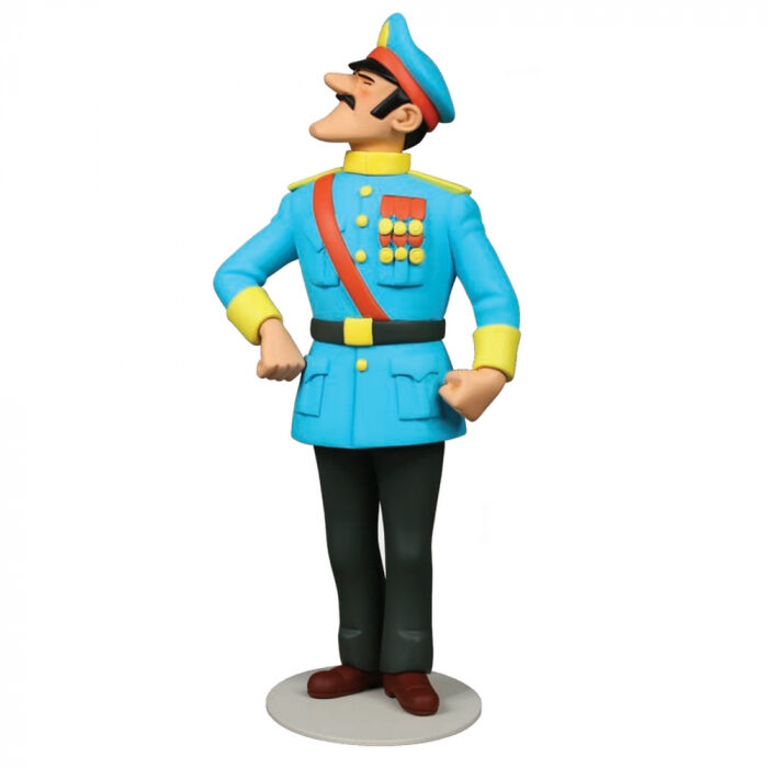 General Alcazar resin figurine statue Le Musée Imaginaire de Tintin 