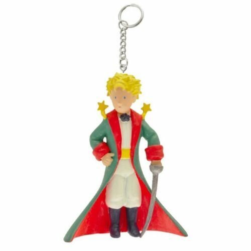 The Little Prince with sword plastic key ring Plastoy