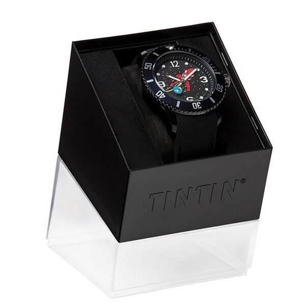 Tintin Moon Rocket watch Large 82237 Official Moulinsart product