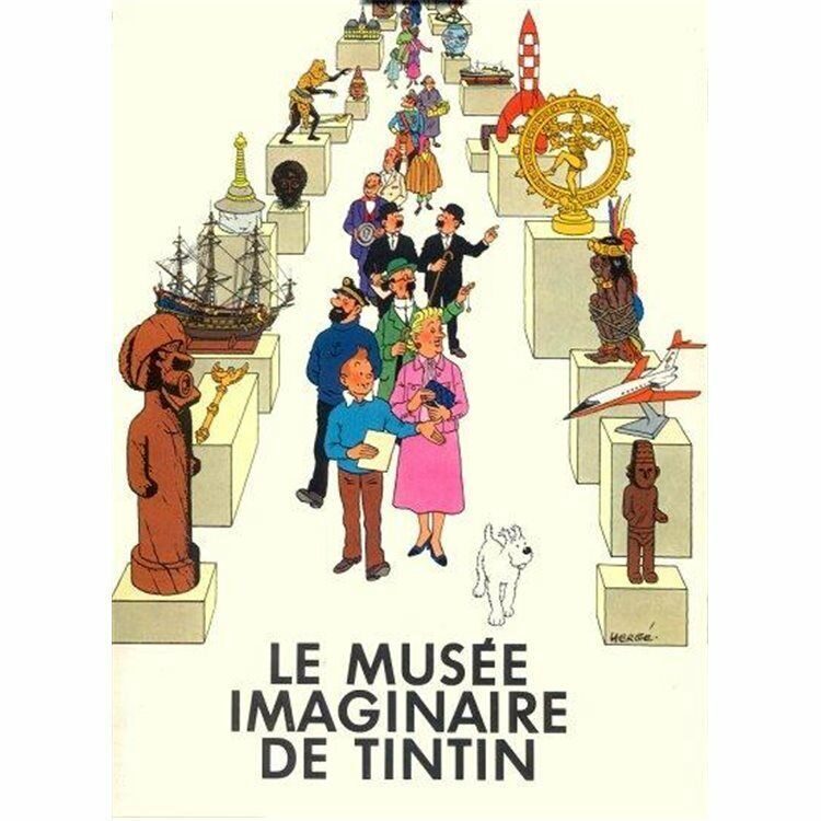 Professor Calculus resin statue from collection  Le Musée Imaginaire de Tintin 