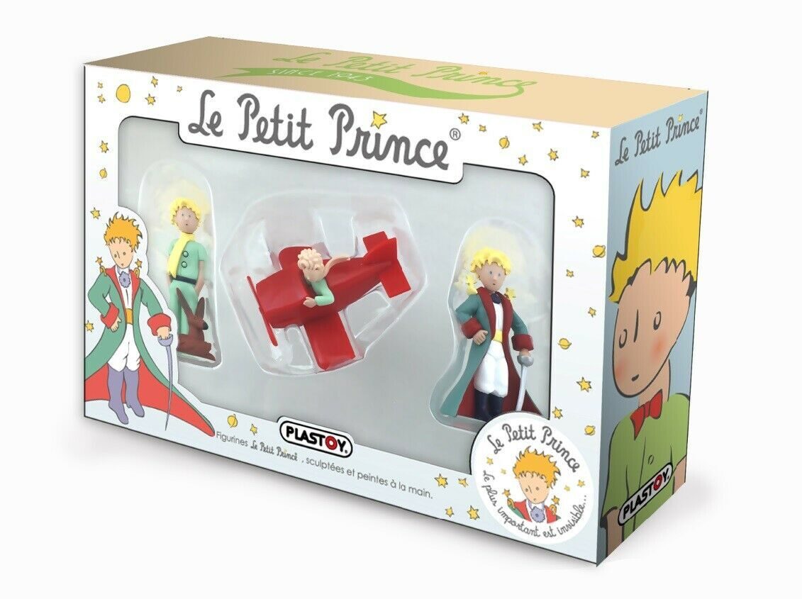 The Little Prince 3 plastic figurines in boxset Plastoy 