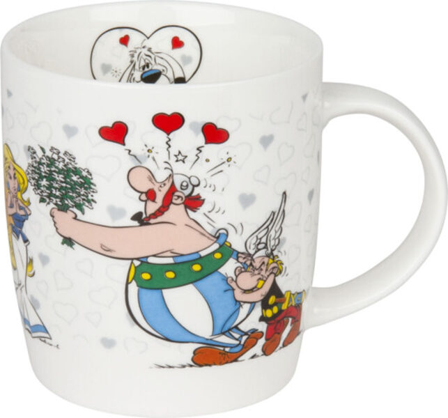 Obelix I'm in Love! porcelain mug Official Asterix Product 