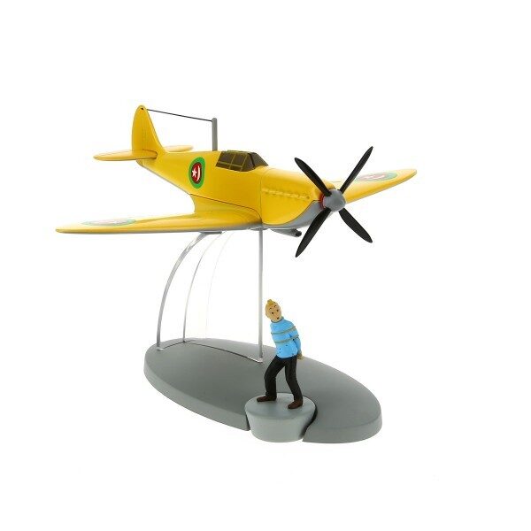 Tintin in the Land of black gold The Emir's yellow plane