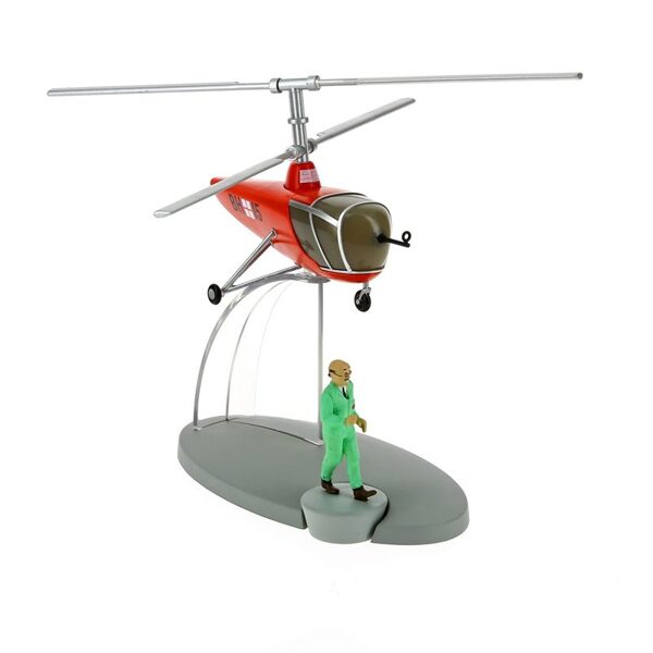 Tintin & Red helicopter BH15 from Destination Moon