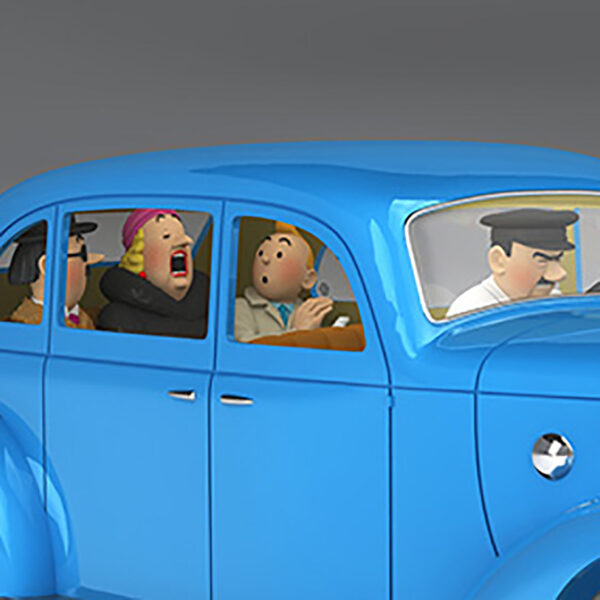 Bianca Castafiore Car 1/24 Voiture Tintin Cars  King Ottokar Sceptre