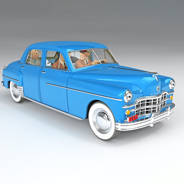 The sprodj dodge coronet from Destination Moon 1/24 VOITURE TINTIN CARS 