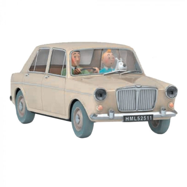 The Hitch-hiker's MG from the Black Island 1/24 Voiture Tintin Cars New