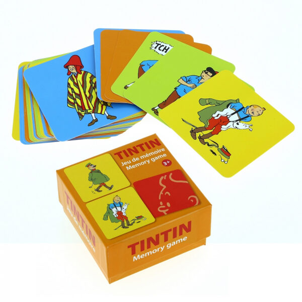 Tintin Playing cards Memory Game Costumes New Tintinimaginatio