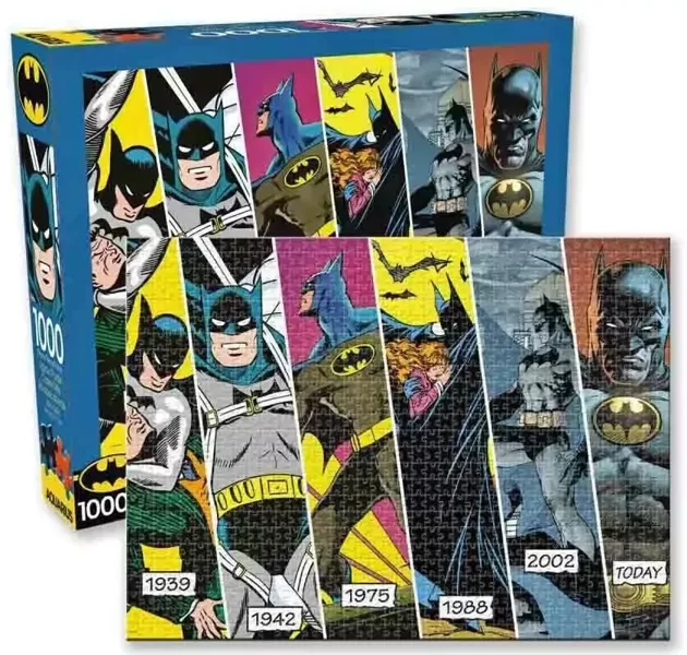 Batman DC Comics Timeline Puzzle 1000 pièces Aquarius New & Sealed