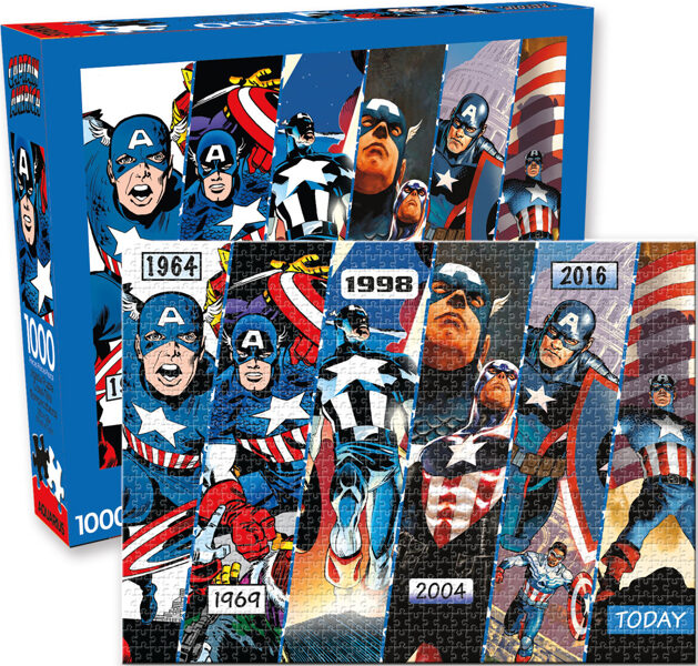 Captain America Timeline Puzzle 1000 pièces Aquarius New & Sealed