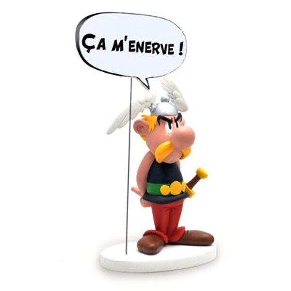 Asterix resin figurine statue in boxset Plastoy