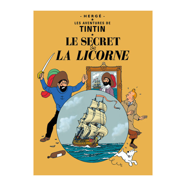 Tintin and The Secret of the Unicorn official large size poster