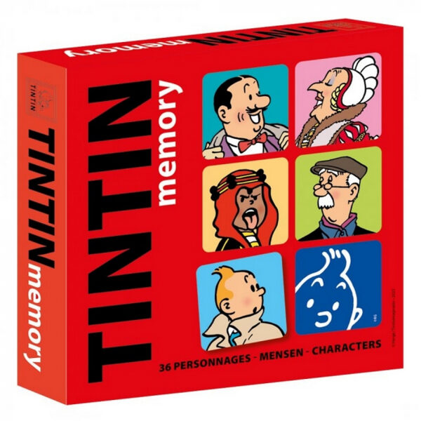Tintin characters memory game 36 playing card Tintinimaginatio New & Sealed