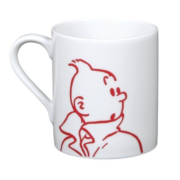 Tintin porcelain mug in gift box Moulinsart