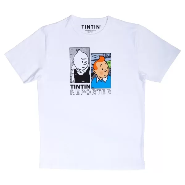 Tintin Reporter Duo white t-shirt 