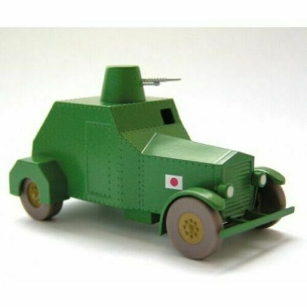 1946 ARMOURED VEHICULE VOITURE TINTIN CARS THE BLUE LOTUS EDITIONS ATLAS 1/43