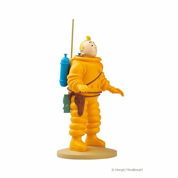 Tintin astronaut resin figurine Official Tintin product 