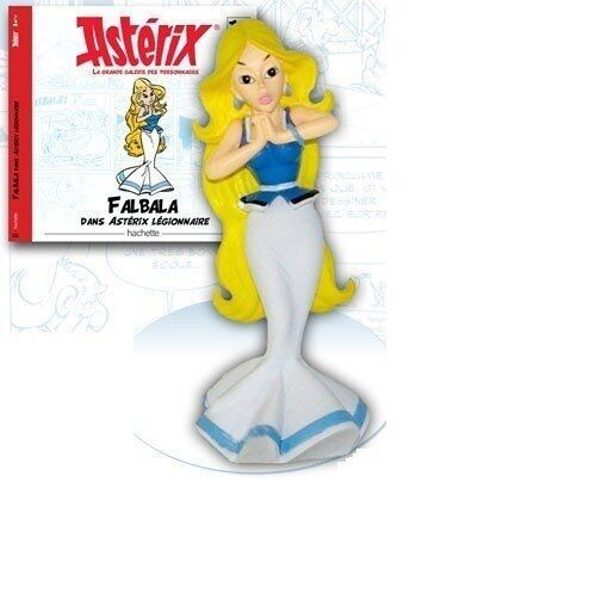 Falbala resin statue figurine with booklet Plastoy 