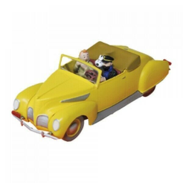 Captain haddock convertible Lincoln Zephyr Voiture Tintin Cars Atlas 1/43 