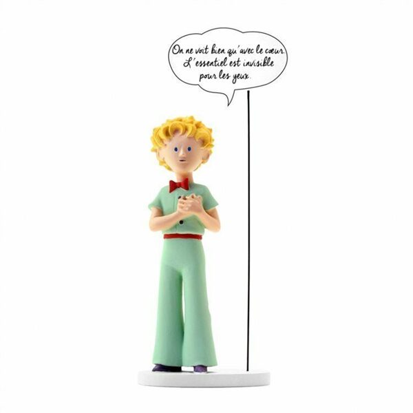 The Little Prince in boxset resin statue Plastoy Collection Bulles 