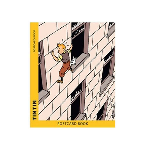 Tintin Booklet of 24 book cover postcards set