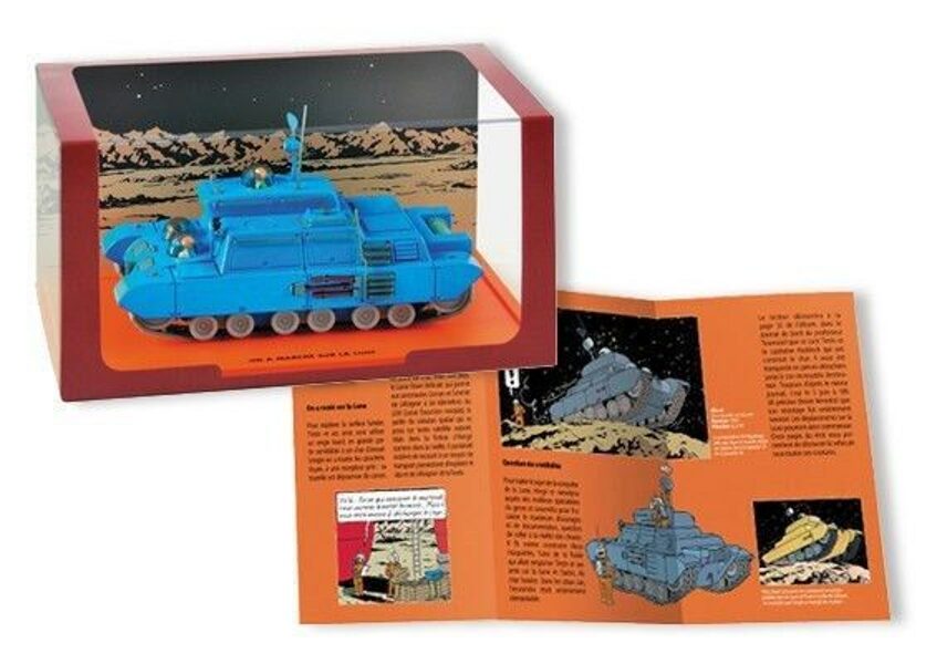 Tintin Lunar Tank limited edition 1/43 die-cast vehicule